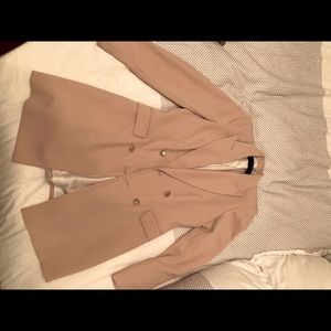 Zara blush pink blazer dress size large